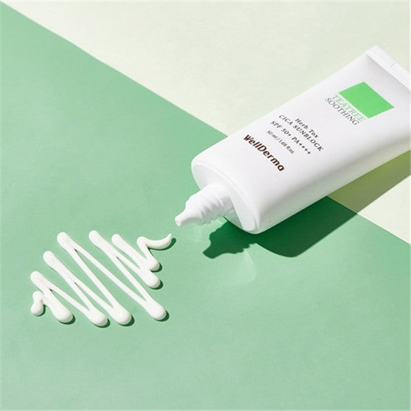WellDerma Tea Tree Herb Tox Cica Sunblock 50ml