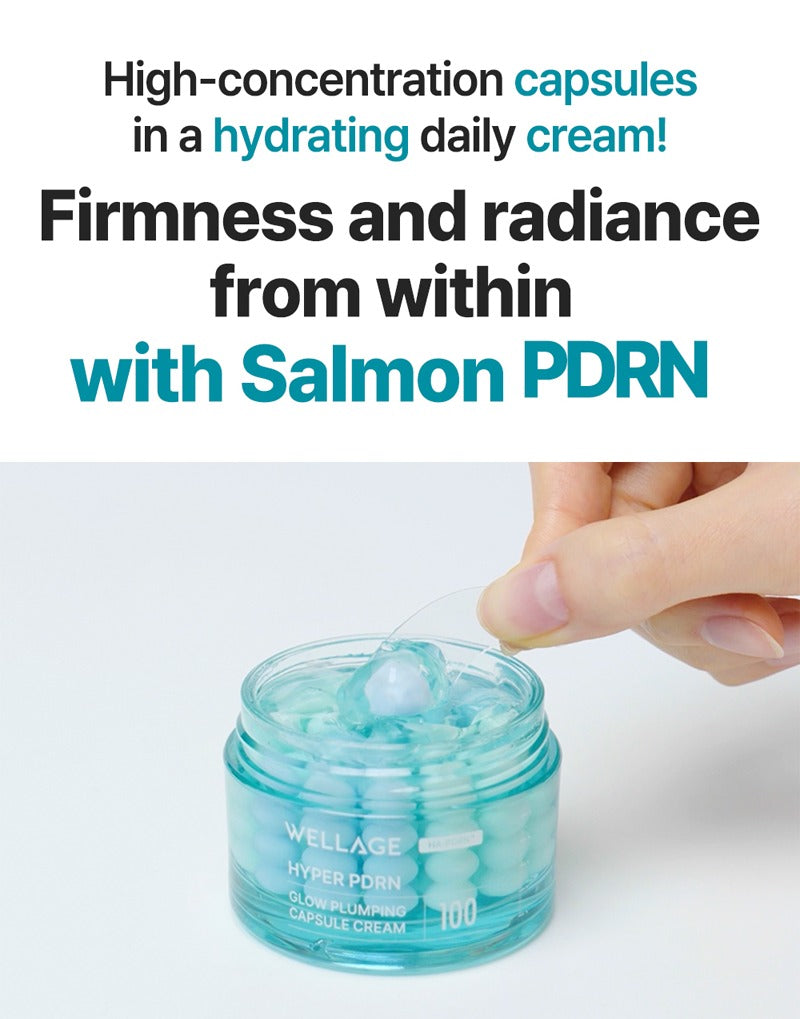 WELLAGE Hyper PDRN Glow Plumping Capsule Cream 50ml