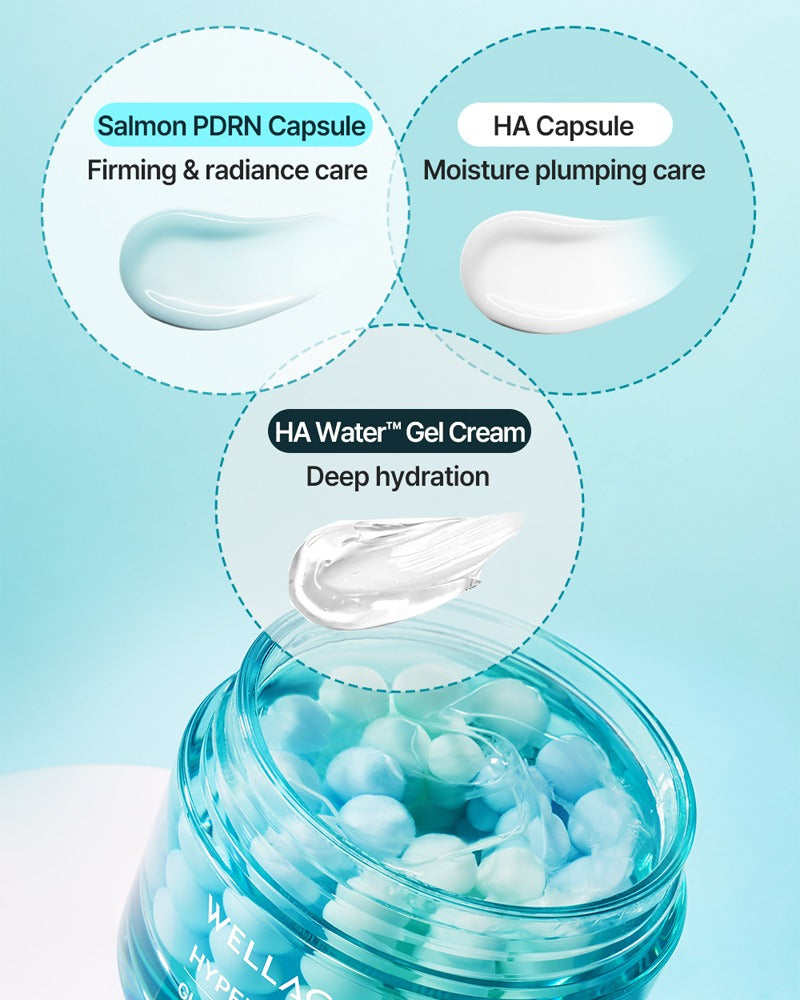 WELLAGE Hyper PDRN Glow Plumping Capsule Cream 50ml
