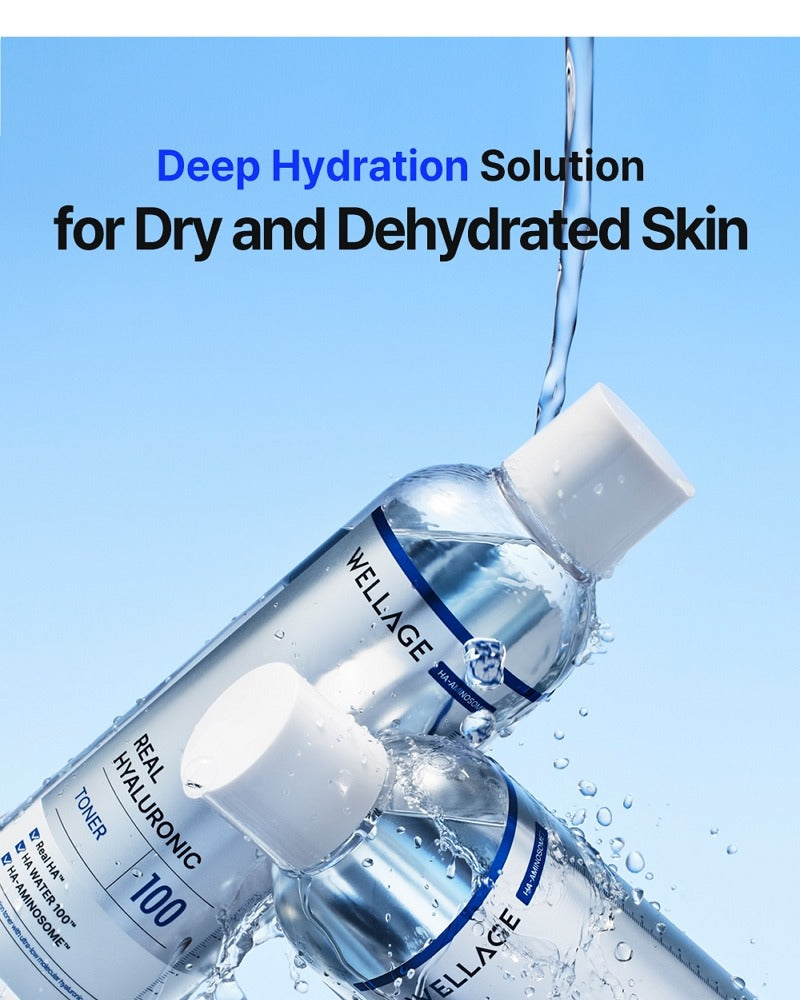 Wellage Real Hyaluronic 100 Toner 200ml