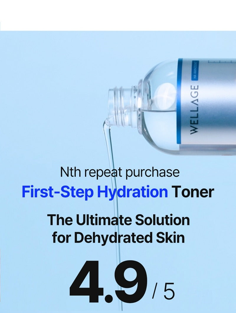 Wellage Real Hyaluronic 100 Toner 200ml