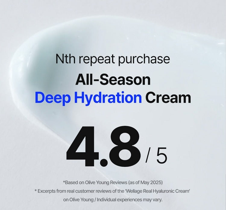 WELLAGE Real Hyaluronic 100 Cream 80ml