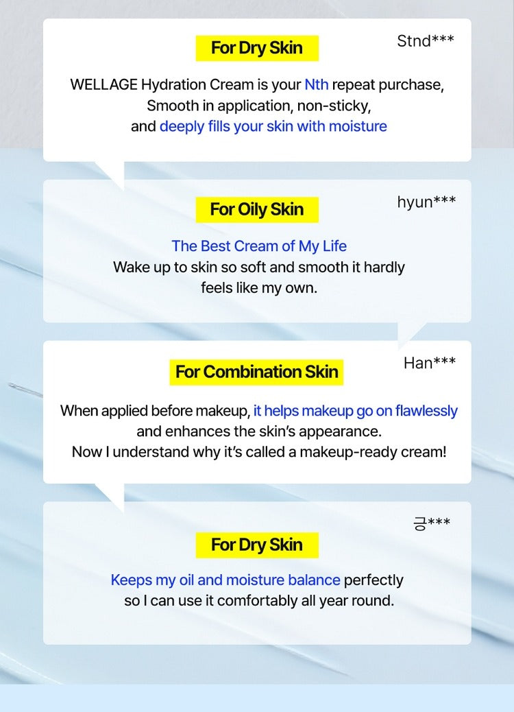 WELLAGE Real Hyaluronic 100 Cream 80ml