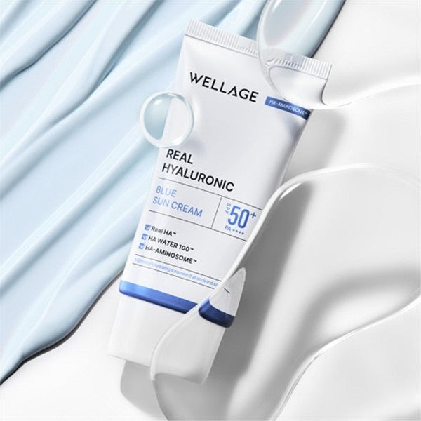 Wellage Real Hyaluronic Blue Sun Cream SPF 50+ PA++++ 50ml