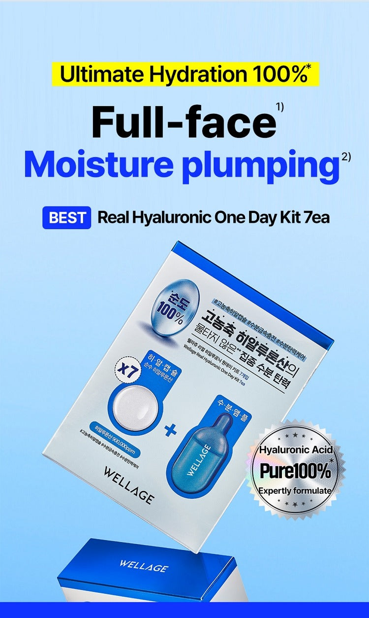 Wellage Real Hyaluronic One Day Kit 7ea