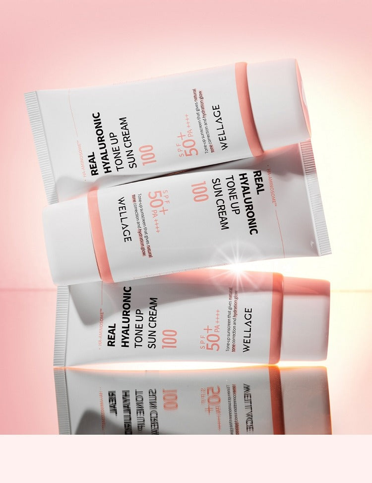 Wellage Real Hyaluronic Tone Up Sun Cream 50ml