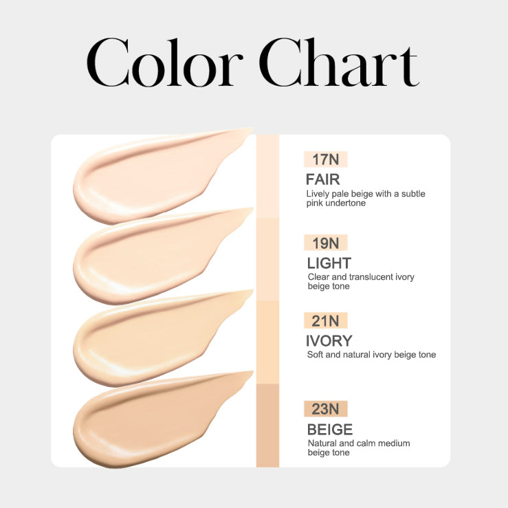 YUNJAC Skin Perfecting Base Prep Fitting Cushion 14g + Refill 14g (4 Shades)1