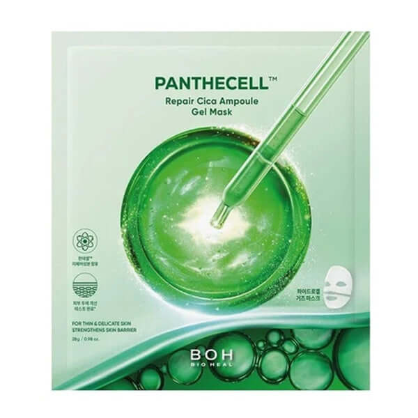 BIOHEAL BOH Panthecell Repair Cica Ampoule Gel Mask - 1pack (5pcs)