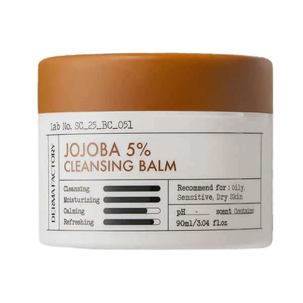 DERMA FACTORY Jojoba 5% Cleansing Balm - 90ml