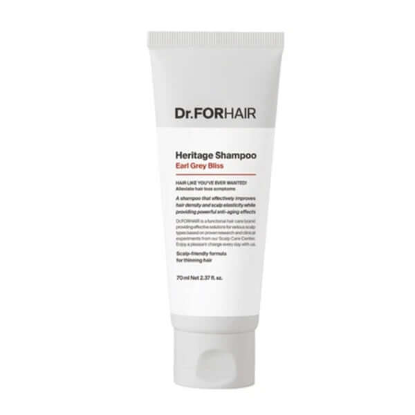 Dr.FORHAIR Heritage Shampoo Earl Grey Bliss - 70ml