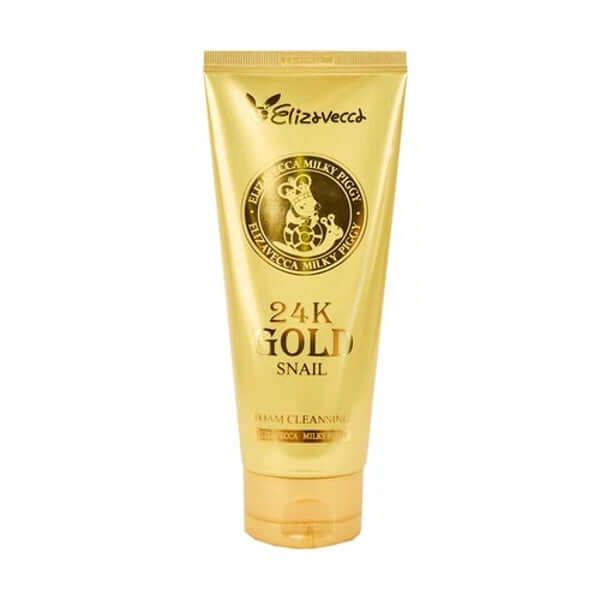 ELIZAVECCA Milky Piggy 24K Gold Snail Foam Cleansing - 180ml
