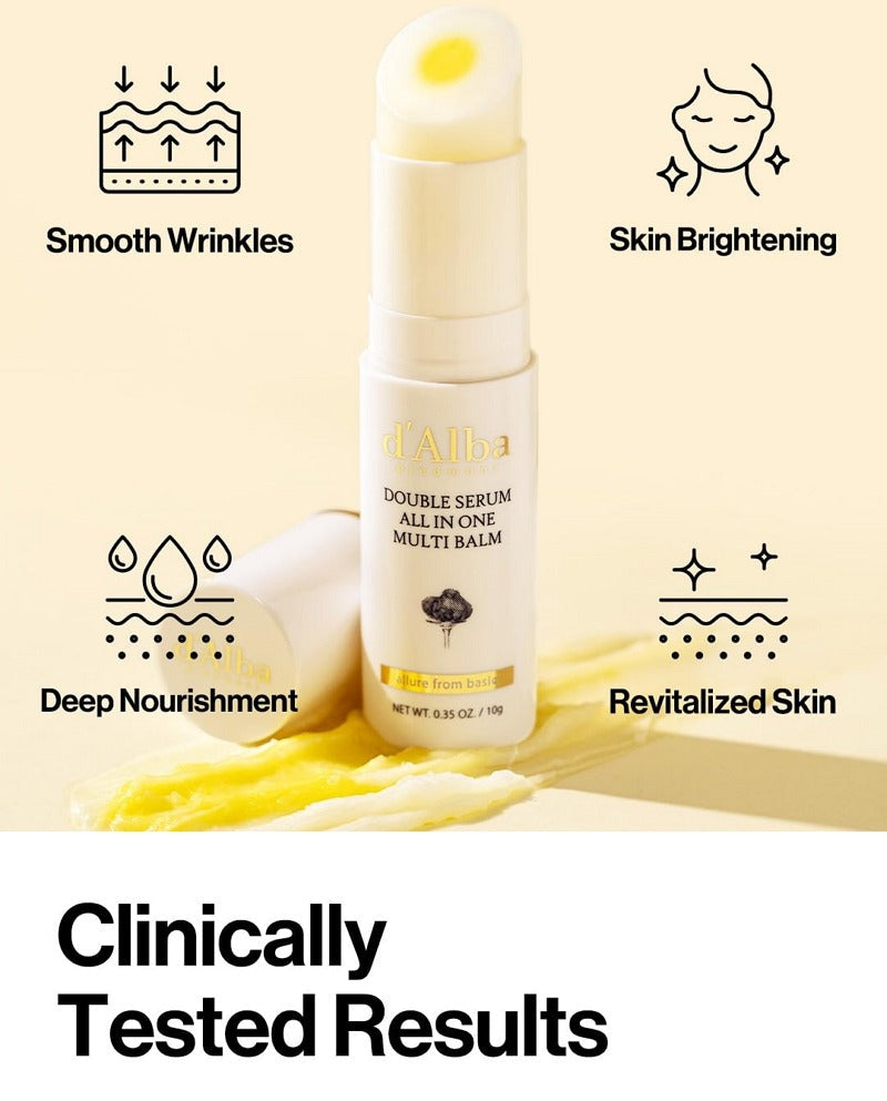 d'Alba Double Serum All In One Multi Balm 10g