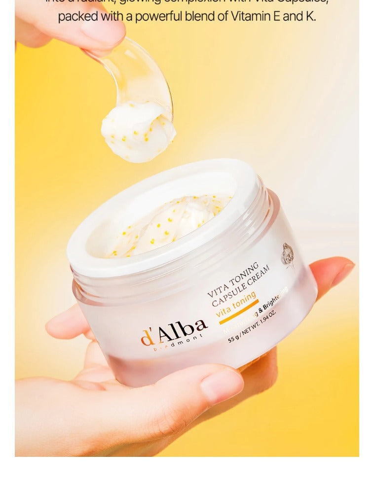 d'Alba Vita Toning Capsule Cream 55g