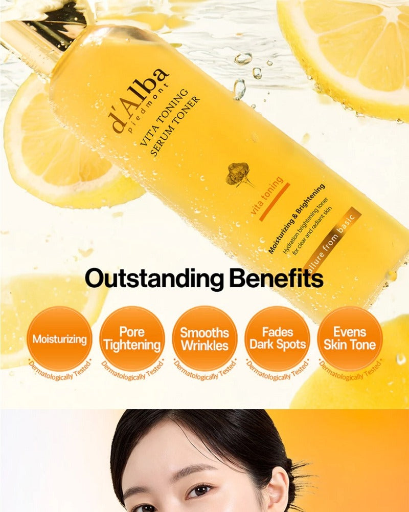 d'Alba Vita Toning Serum Toner 180ml