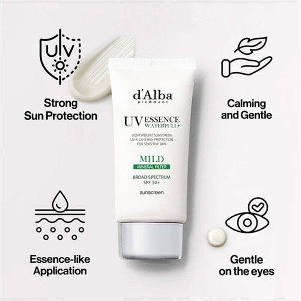 d'Alba Waterfull Mild Sunscreen SPF50+ PA++++ 50ml