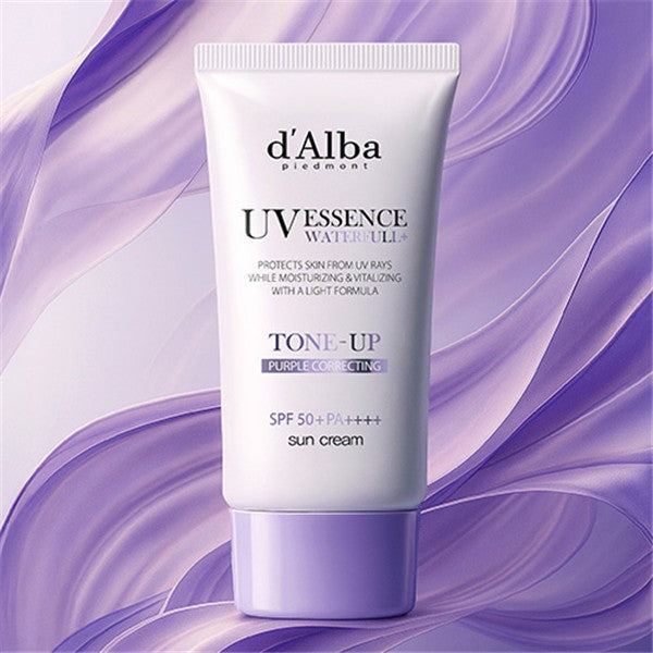 d'Alba Waterfull Purple Correcting Sun Cream SPF50+ PA++++ 50ml