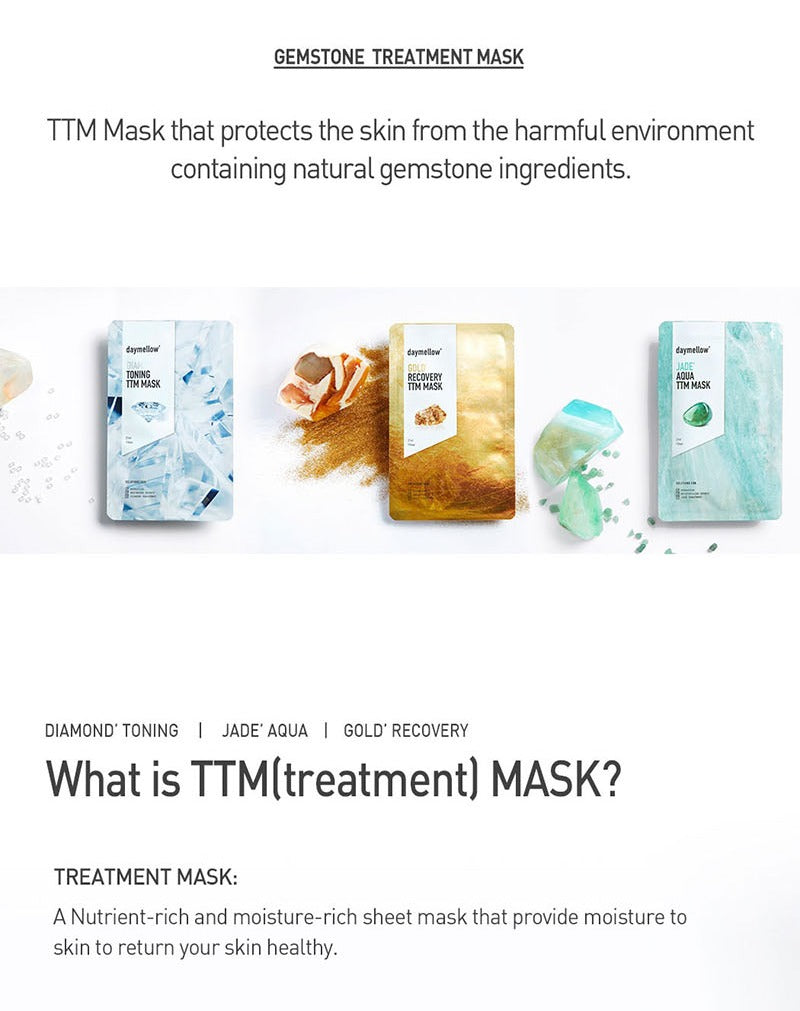 Daymellow Gold Recovery TTM Mask 10ea