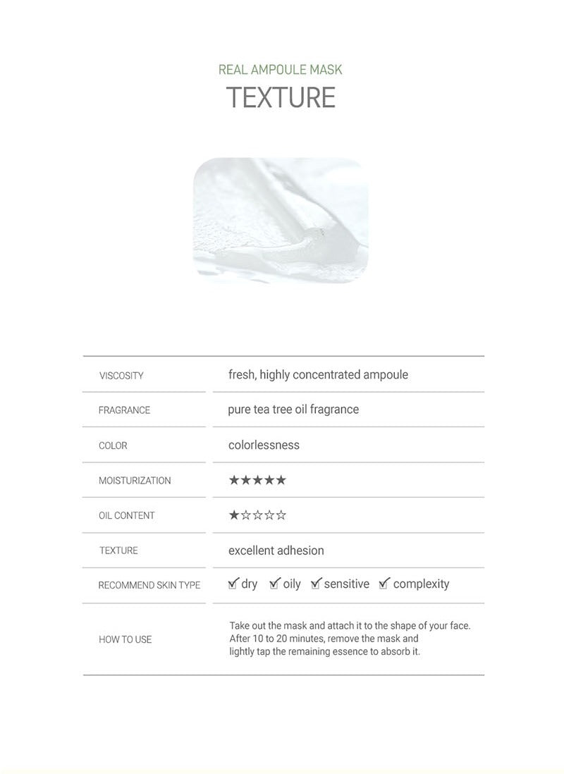 Daymellow Houttuynia Cordata Real Ampoule Mask 5ea