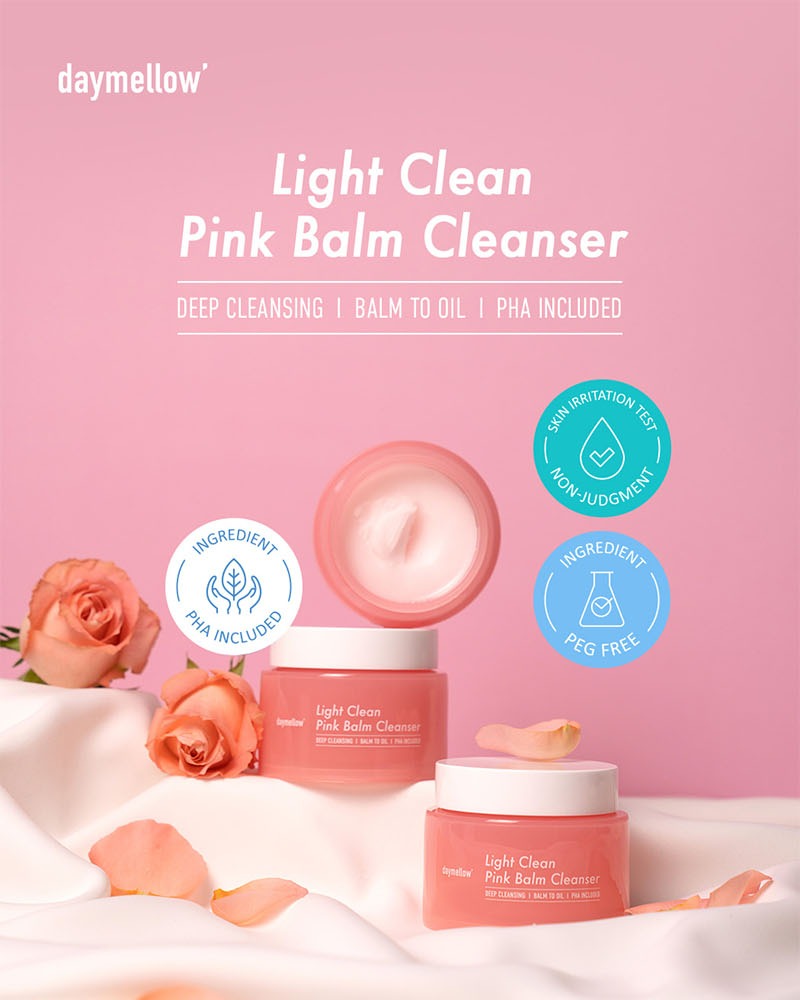 Daymellow Light Clean Pink Balm Cleanser 90ml