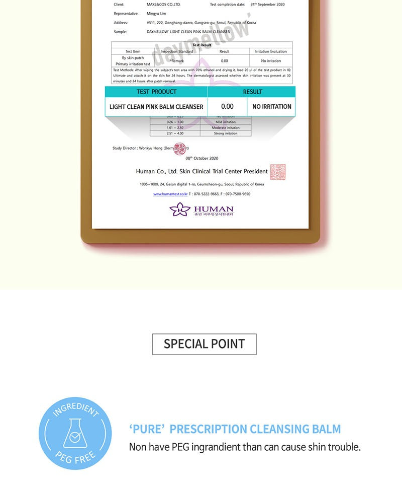 Daymellow Light Clean Pink Balm Cleanser 90ml