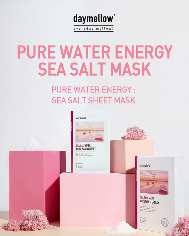 Daymellow Sea Salt Pure Water Energy Mask 10ea