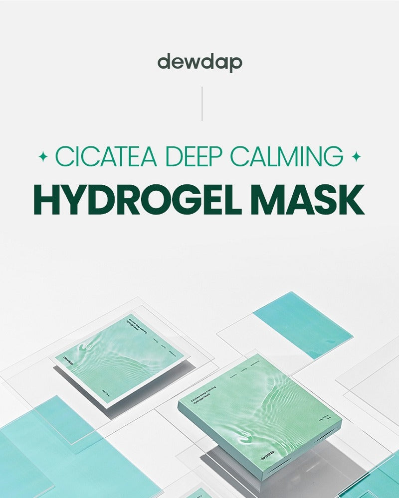 dewdap Cicatea Deep Calming Hydrogel Mask 35g × 4 sheets