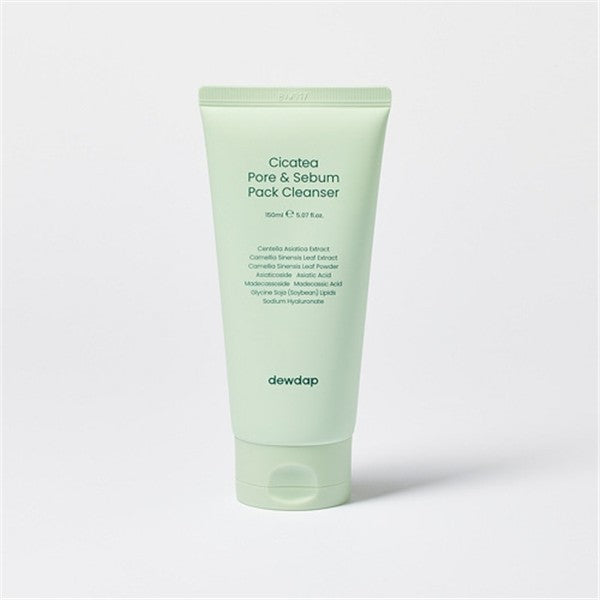 dewdap Cicatea Pore & Sebum Pack Cleanser 150ml