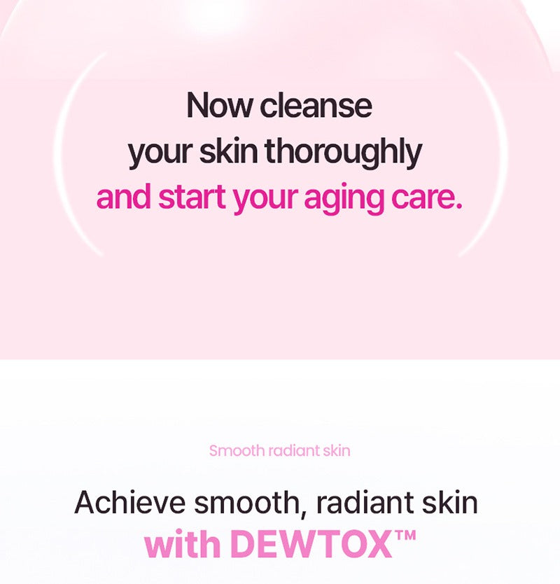 dewdap Dewtox Lift Boosting Pack Cleanser 150ml