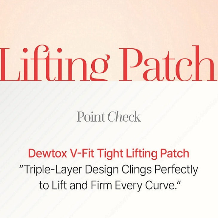dewdap DEWTOX V-Fit Tight Lifting Patch 24g