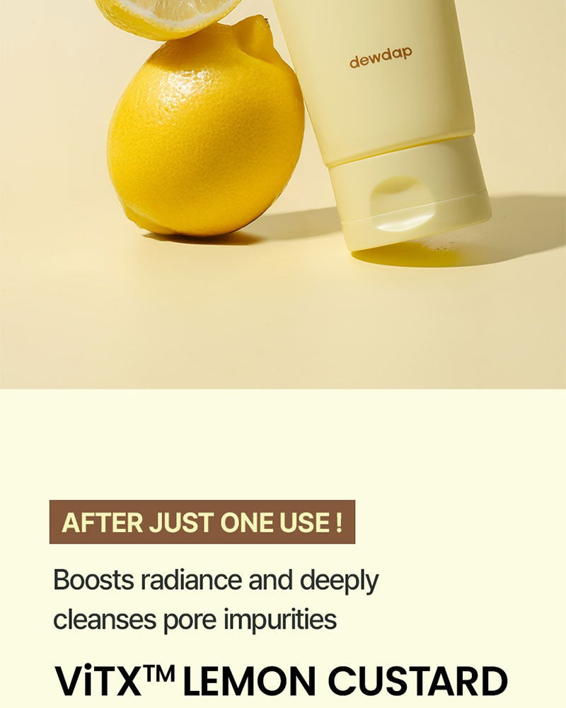 dewdap ViTX Lemon Custard Pack Cleanser 150ml