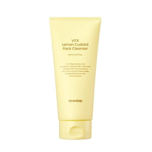 dewdap ViTX Lemon Custard Pack Cleanser 150ml