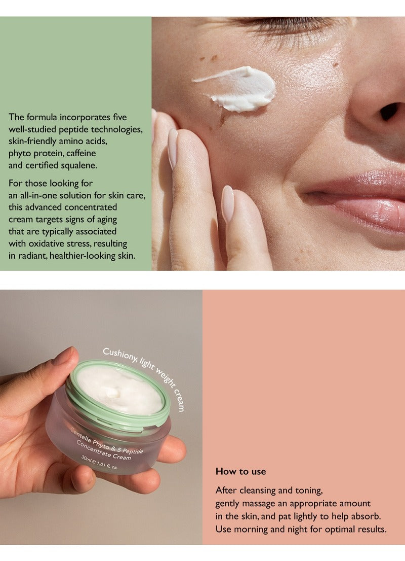 haruharu wonder Centella Phyto & 5 Peptide Concentrate Cream 30ml