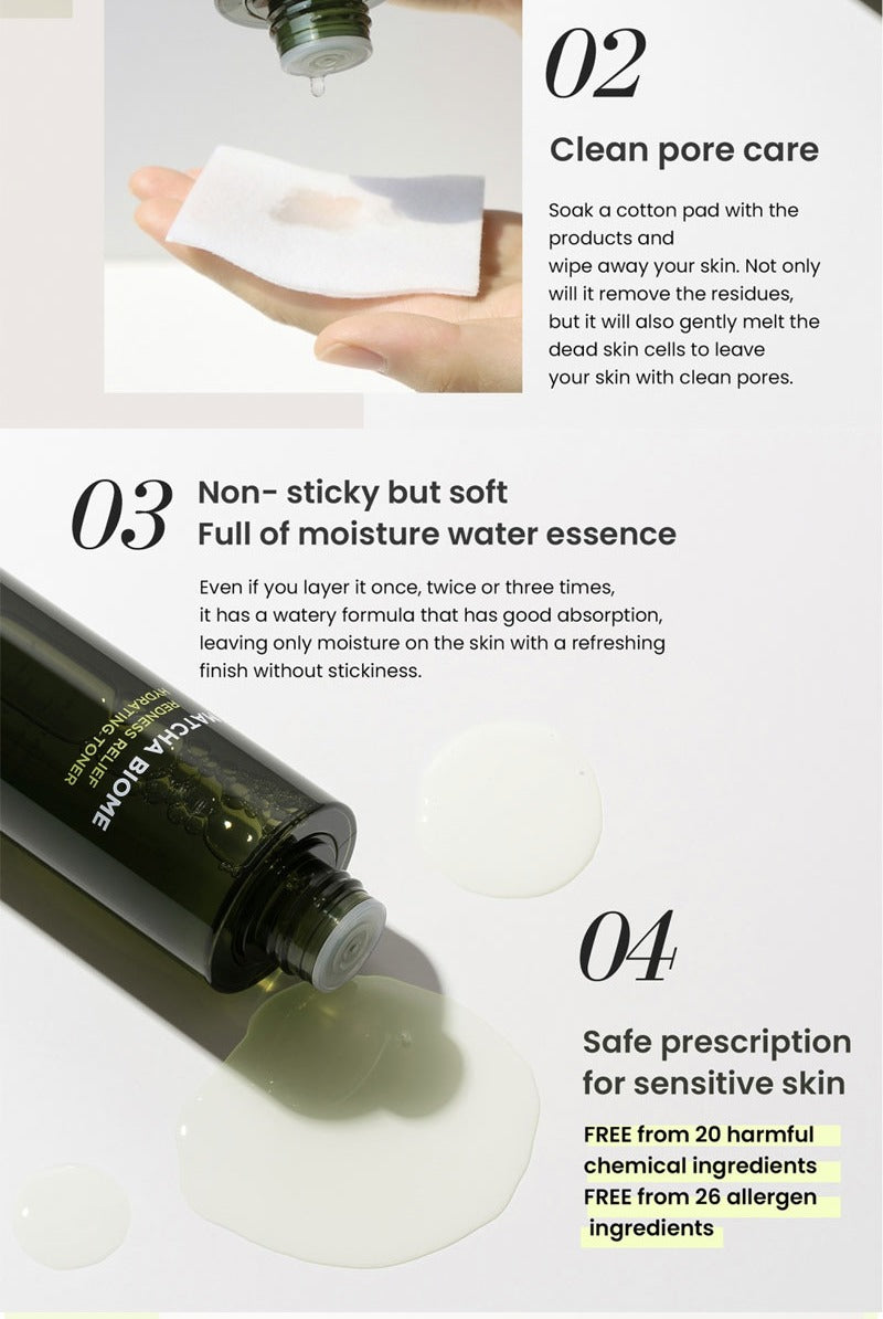 heimish Matcha Biome Redness Relief Hydrating Toner 150ml
