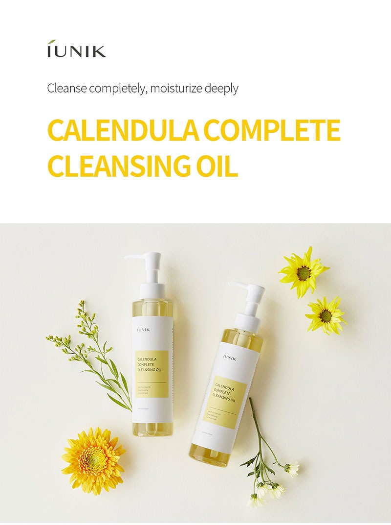 iUNIK Calendula Complete Cleansing Oil 200ml