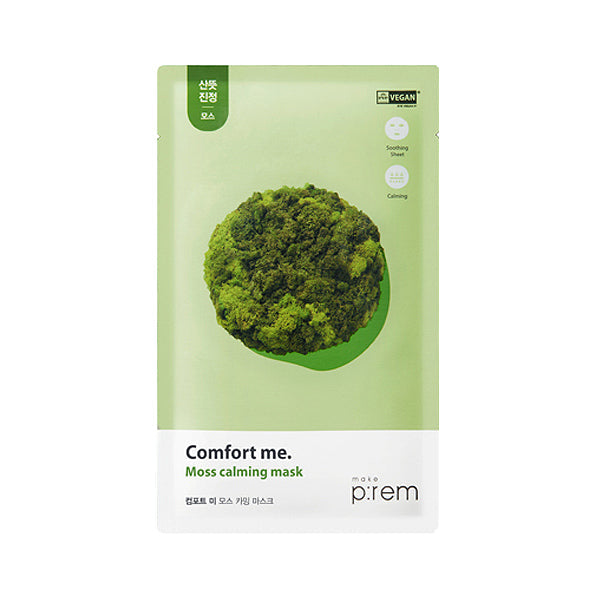 make p:rem Comfort Me Moss Calming Mask 28ml x 10pcs