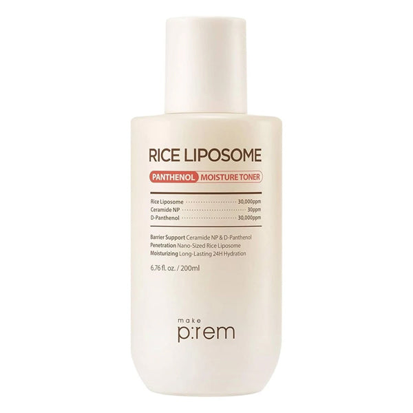 make p:rem Rice Liposome Panthenol Moisture Toner 200ml