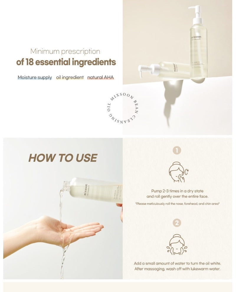 mixsoon Bean Cleansing Oil 195ml