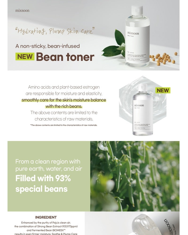 mixsoon Bean Toner 100ml