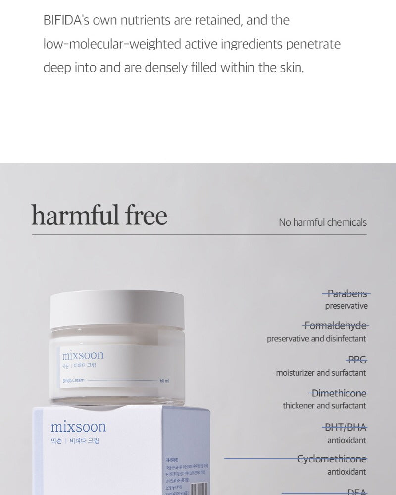 mixsoon Bifida Cream 60ml