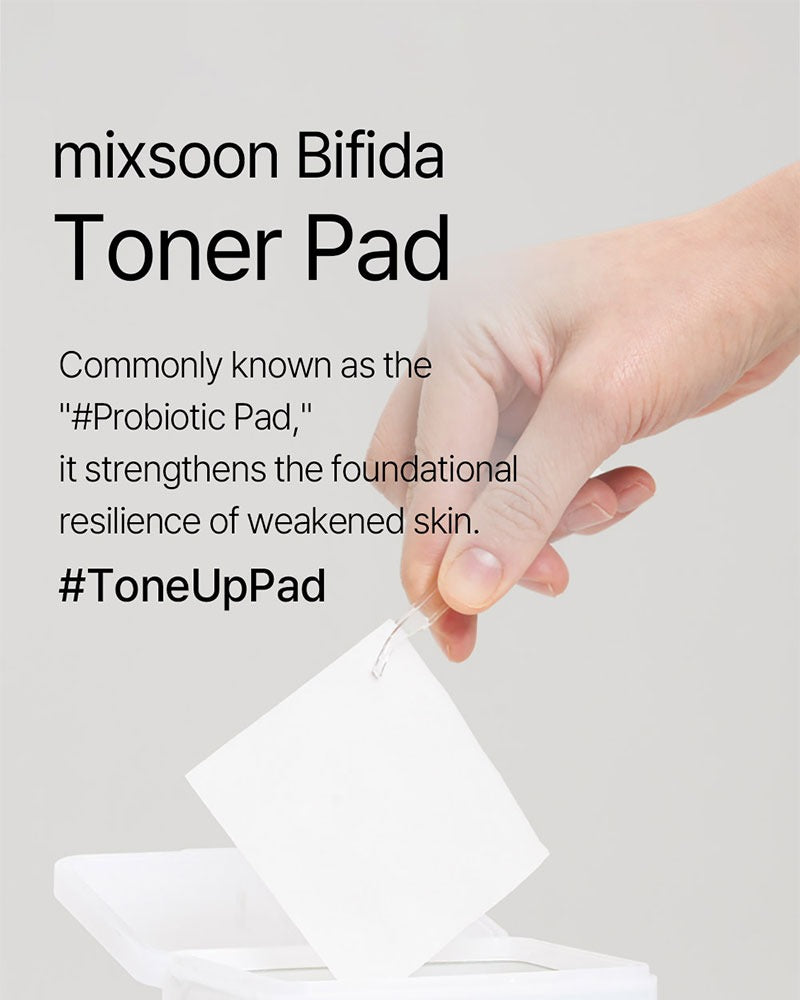 mixsoon Bifida Toner Pad 120 ea