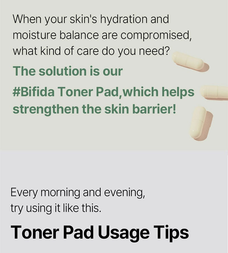 mixsoon Bifida Toner Pad 120 ea