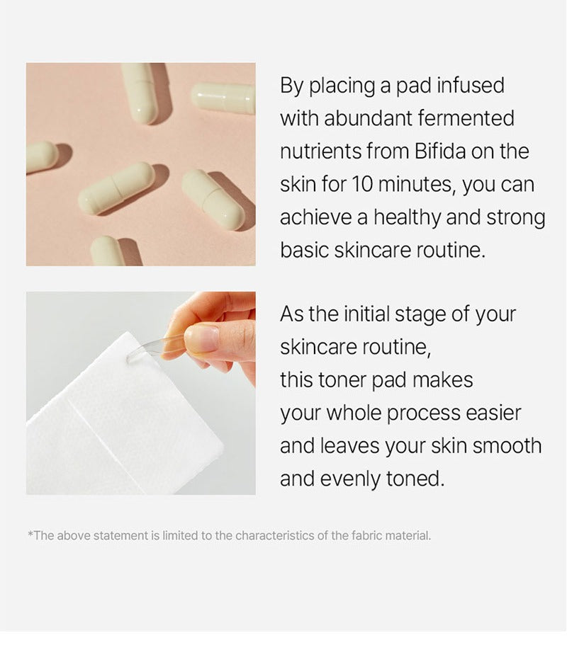 mixsoon Bifida Toner Pad 120 ea