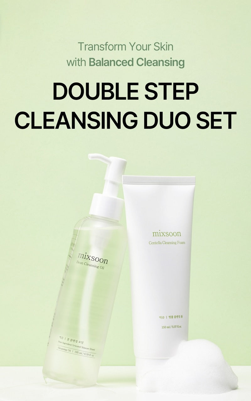 mixsoon Double Step Cleansing Duo Set 195ml