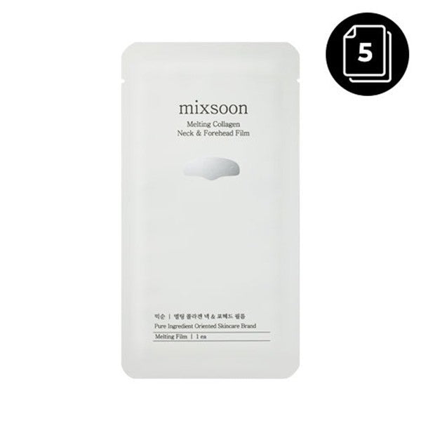 mixsoon Melting Collagen Neck & Forehead Film 5 sheets