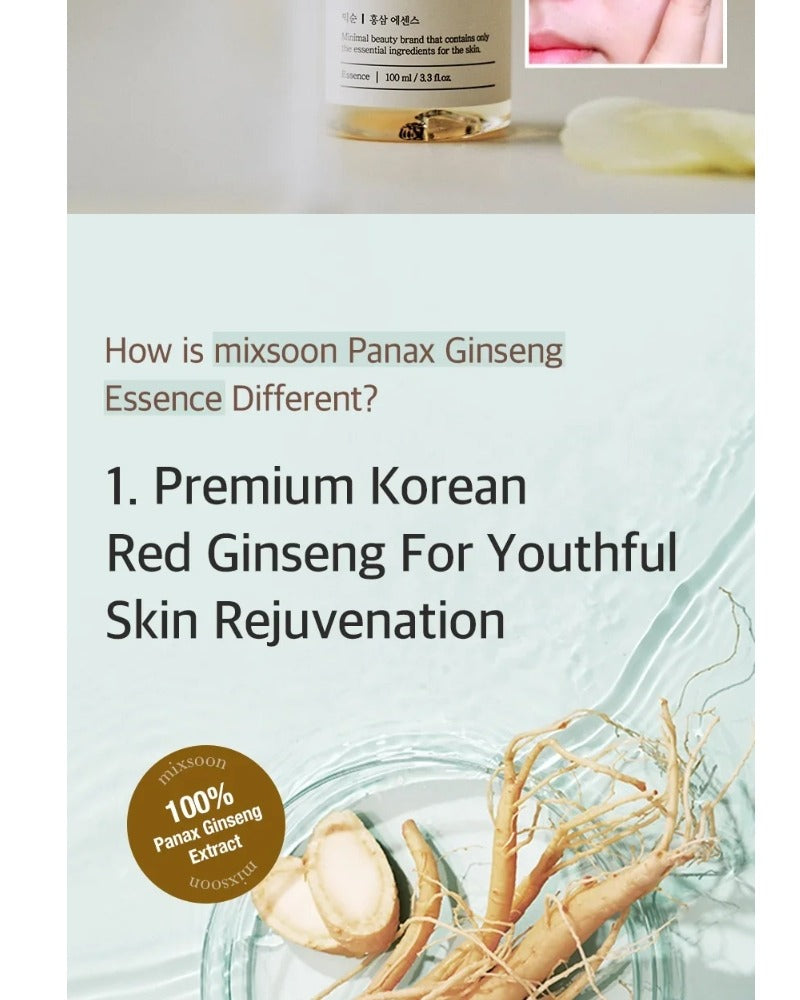 mixsoon Panax Ginseng Root Essence 100ml