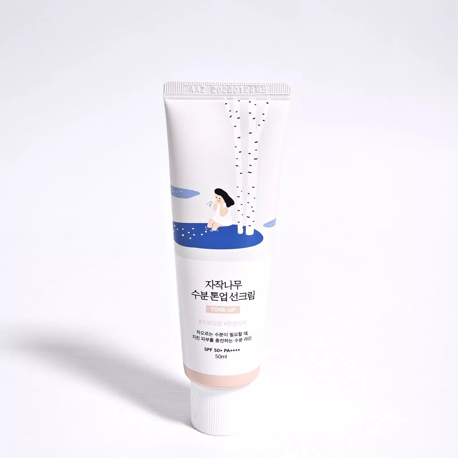 ROUND LAB Birch Juice Moisturizing Tone-Up Sun Cream SPF50+ PA++++ 50mL