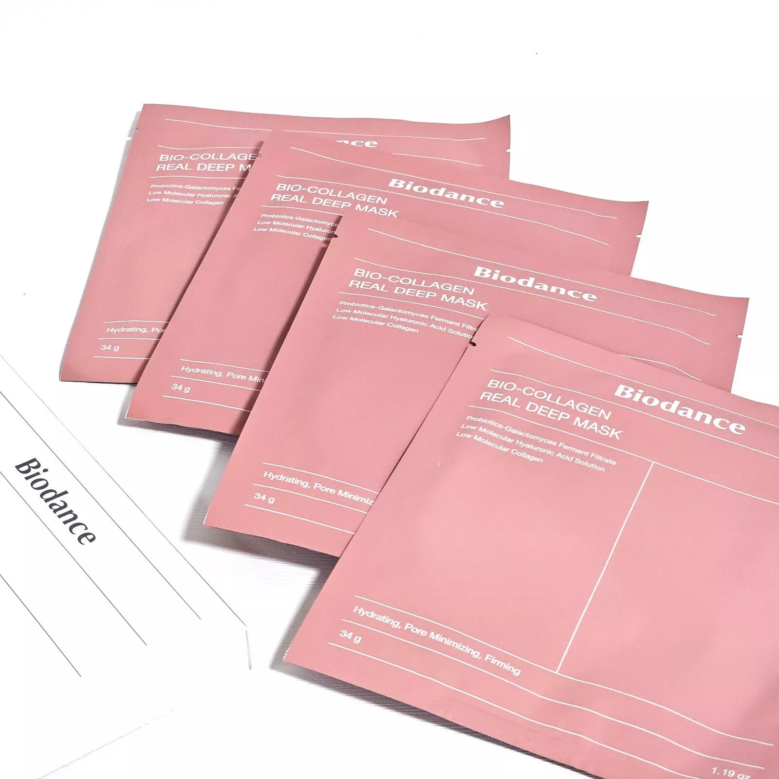 Biodance Bio Collagen Real Deep Mask Sheet 34g x 4EA
