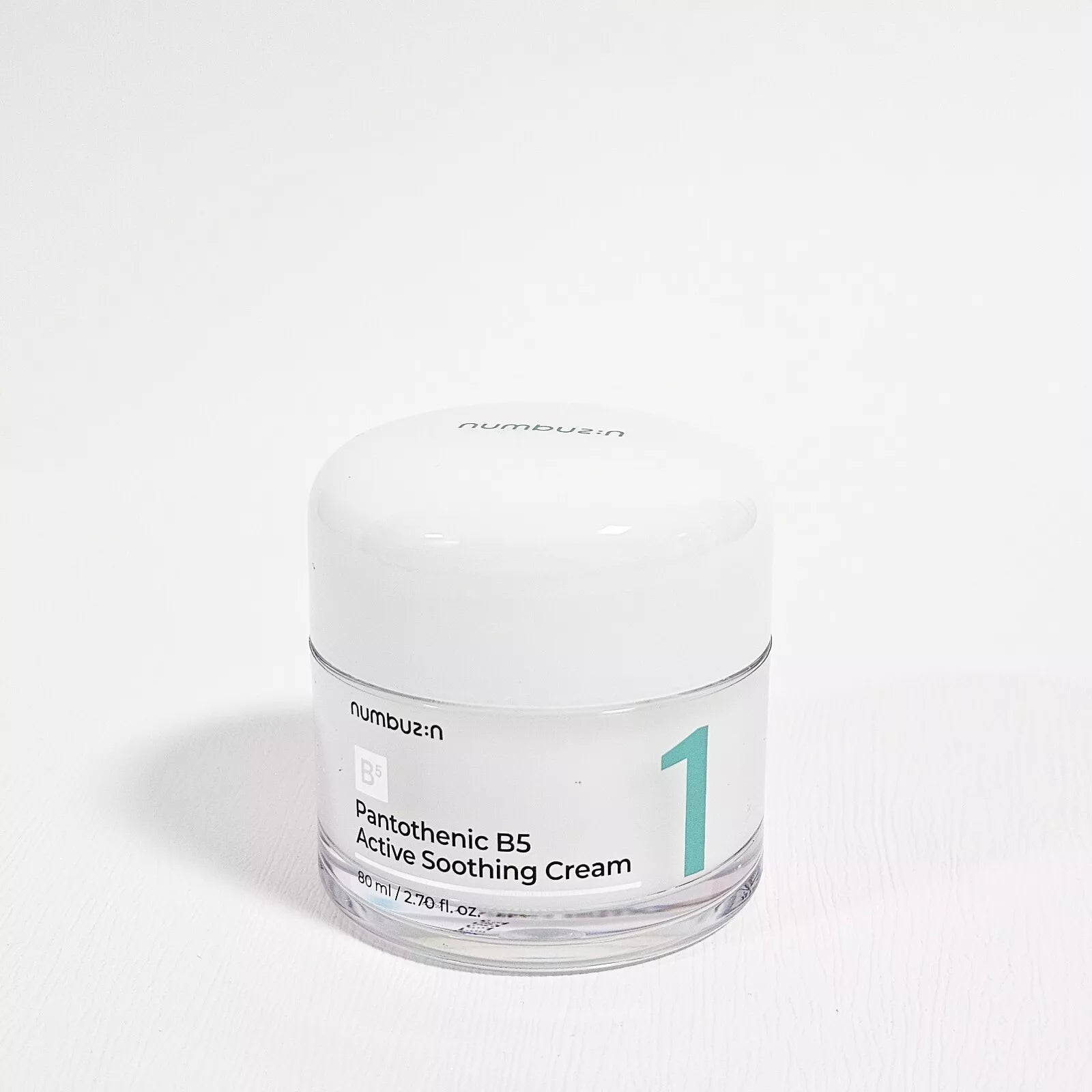 Numbuzin No.1 Pantothenic B5 Active Soothing Cream 80ml