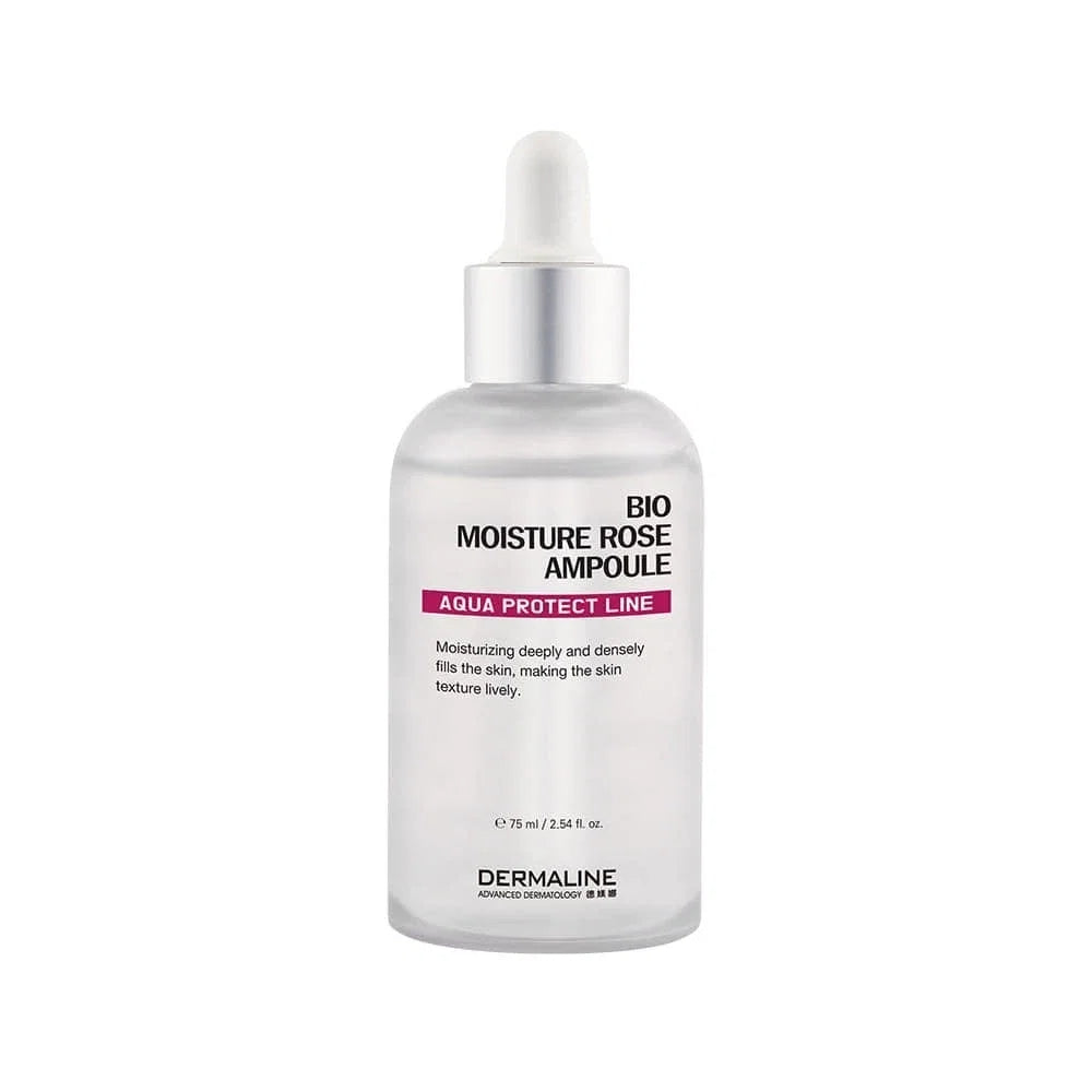 DERMALINE Bio Moisture Rose Ampoule 75mL