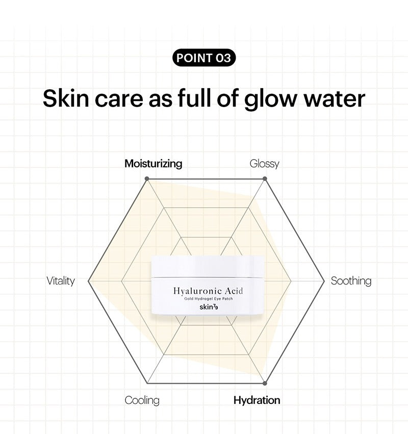 skin79 Gold Hydrogel Eye Patch Hyaluronic Acid 60pcs